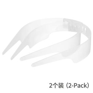 TEMU 사이즈 조절 가능 내장형 칼라 쉐이핑 브래킷 슬릭 칼라 남녀공용 셔츠 칼라 지지 넥밴드 비즈니스 포멀 붕괴 방지 도구, 배터리 없음