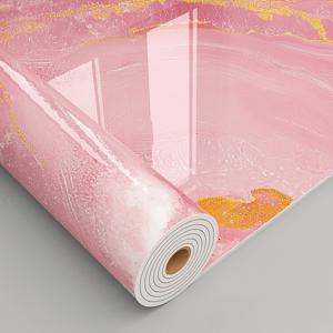 TEMU 1롤 엑스트라 두꺼운 마블 바닥 및 벽 스티커 - 3.0M X 59.99Cm, 욕실, 주방, 거실 및 침실 개조용 떼어내어 붙이는 비닐 타일 - 방수, 간편한 청소, 자가 접착 마블 디자인