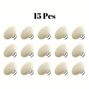 TEMU 15개 버튼 핀 커버 - 침대 스커트 핀, 소파, 실내 장식, 팔걸이 캐디, 팔걸이 커버, 슬리퍼용