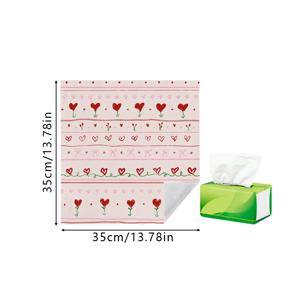 TEMU 1개, [자착식 매직 범용 포장 천] 핑크색 쉬운 하트 패턴 자착식 천, 사계절용 부드러운 초대형 탈출 방지 및 고양이 스크래치 방지 포장 담요 (재사용 가능), 세탁 가능한 내구성 고양이 침대 담요