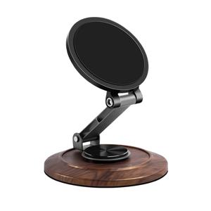 TEMU 자석 휴대폰 스탠드, 높이 조절식 책상용 아이폰 스탠드, 360° 회전 기능, 아이폰 17 Air 16 Pro 15 Pro Max 14 Plus 13 12와 호환