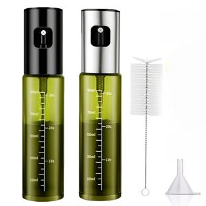 TEMU 4개 세트 올리브 오일 스프레이, 100ml 주방용 오일 디스펜서, 에어프라이어용 올리브 오일 디스펜서 병, 샐러드, BBQ, 베이킹, 로스팅