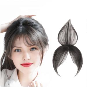 TEMU 할로윈 자연스러운 인모 여성용 클립인 앞머리 및 턱수염 헤어 익스텐션, 간편한 부착, 우아한 살롱 퀄리티 헤어스타일 부스터, 다용도 헤어피스, 데일리 및 특별 행사에 적합한 안전 클립 부착, 코스프레에 적합