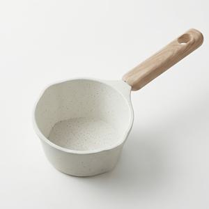 TEMU 1개 미니 밀크 포트 | 250ml 다기능 음식 포트, 논스틱 튀김 및 조리 포트, 1인용 가정용 즉석면 포트, 기름 붓기 팬, 소형 기름 가열 포트, 기름 튐 포트