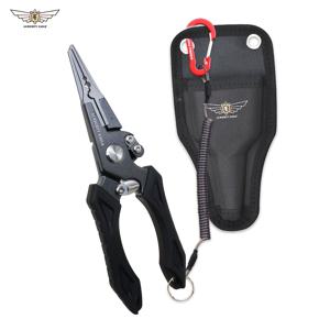 TEMU 1개 ALMIGHTY EAGLE 알루미늄 합금 루어 플라이어, 다기능 딥스로스 후크 제거기, 고정밀 루어 플라이어, 파우더 다이캐스트 녹 방지 플라이어, 긴 코 바다 낚시 플라이어 - 경량 및 휴대성
