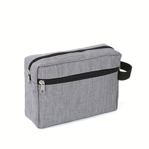 TEMU 1개 다기능 세면도구 가방, 휴대용 메이크업 가방, 대용량 지퍼 파우치, 남성용 면도 키트, 크루즈 필수 세면도구 정리함, 수납 가방