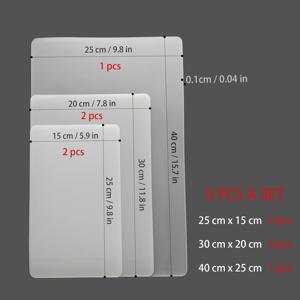 TEMU 5개 세트 투명 플라스틱 핸드백 베이스 쉐이퍼, 토트백 및 지갑 하단을 위한 직사각형 지지대, 가방 내부 쉐이퍼 - 여성 핸드백용 내구성 액세서리, 공예 용품 | 직사각형 모양 | 내구성 플라스틱