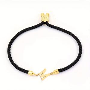 TEMU 1pc Fashionable A-Z 26-Letter Alphabet Classic Bla Milanese Rope Bralet, Durable and Long-Lasting, Unisex, Precious and Meaningful Gift for Birthdays, Ba-to-School Season, Mother's Day