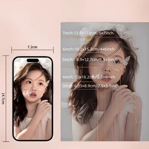 TEMU [맞춤 제작] 20개 맞춤 사진 프린트, 3/4/5/6/7인치 사진 프린트, 여행 풍경 사진, 성장 기념, 귀여운 반려동물 사진, 캠퍼스 졸업 사진, 가족 모임 사진. 모든 감정의 순간을 포착합니다.