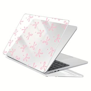 TEMU Macbook 케이스 호환 투명 리본 매듭, Pro 13.3 A1706 A1708 A1989 A2159 A2289 A2251 A2338/Air 13 A1932 A2179 A2337(2018-2020)/Macbook Air M2 2022 A2681/2024 Air13-In (M3) A3113/2025 Air13-In(M4)A3240