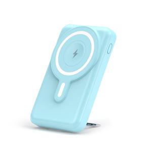 TEMU 대용량 일체형 케이블 무선충전 잔량표시 고속충전 맥세이프 보조배터리 20000mAh|보조배터리20000