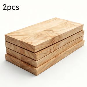 TEMU 시파스 나무 2개입 - 16 X 4 X 1인치 판재, 레이저 커팅, 우드 버닝, 공예, 모델 제작, 페인팅, 조각, 미니어처 하우스, 취미용품 - 미처리된 부드러운 나무 판