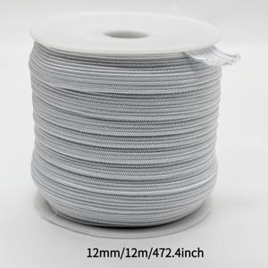 TEMU 화이트/블랙 평면 신축성 고무 벨트 묶음 팩 - 웨딩드레스 제작, DIY 재봉, 공예 및 옷 수선용 롤 - 웨딩드레스, 의류용 멀티 사이즈 스트레치 벨트