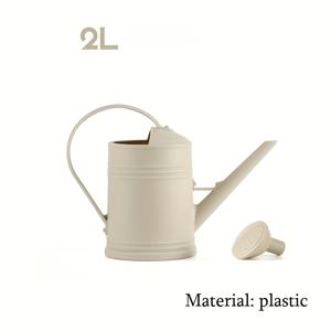 1개 내구성 2L 플라스틱 관수 스프레이 주전자 - 분리형 노즐, 실내외 정원, 화분, 다육식물, 채소 재배에 필수, 정원 물주기 장비 | 모던한 미적 물뿌리개