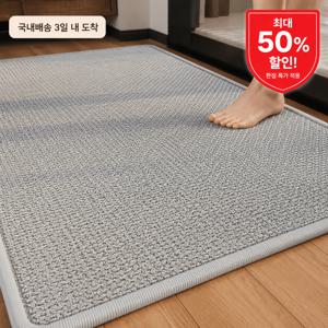 TEMU 국내배송 규조토 욕실매트 4060 그레이 속건성 우수 간편관리