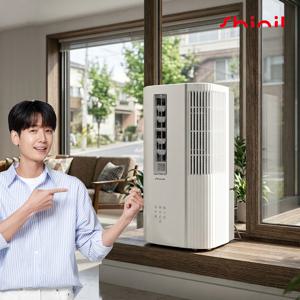 TEMU 신일 창문형에어컨 2년AS 전용커버증정 셀프설치