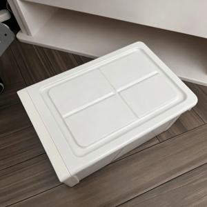 TEMU 투명 서랍 수납 캐비닛 - 조립 불필요, 쌓을 수 있는 투명 서랍, 튼튼한 플라스틱 구조, 공간 절약형 수직 정리함 (옷장, 침실, 거실, 사무실용) - 옷, 수건, 책 보관에 적합