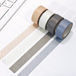 TEMU 4롤 (불렛 저널링용) 모란디 어스 톤 와시 테이프 - 모란디 색상 팔레트의 얼룩덜룩한 질감 마스킹 테이프, 스크랩북킹, 레이어링, DIY 공예, 불렛 저널 장식용 플라스틱 코팅, 4롤 세트