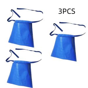 TEMU 대용량 원예용 앞치마 3개 - 고하중 PP 앞치마, 세척이 쉬운 디자인, 넓은 작업 공간, 전문가 및 가정 원예가, 농부에게 적합 - 심기, 수확, 제초, 종자 발아에 적합 - 내구성 있는 야외 원예 의류, 원예 도구, 심기 액세서리, 실용적인 디자인, 튼튼한 구조, 농부와 정원사