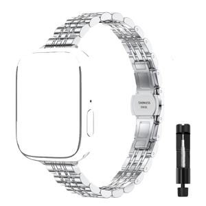 TEMU 여성 남성용 얇고 슬림한 밴드, Iwatch Series 11/10/9/8/7/6/5/4/3/2/1/SE 스테인리스 스틸 메탈 스트랩 (Apple Watch 밴드 Ultra 3 2 49mm 46mm 38mm 40mm 41mm 42mm 44mm 45mm 호환), 교체용 스트랩 (도구 포함), 생일 선물/ 선물/파티 선물