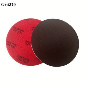 TEMU 6개입 6인치 150mm 샌딩 블록 180-2500그릿 소프트 폼 샌드 블록 습식 건식 사포 모델 드라이월 금속 목재 가구 연마용