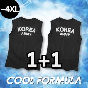 TEMU [1+1] MACCI (마찌) ROKA 코리아 아미 기능성 나시 로카 티셔츠 (정품)