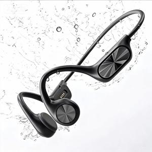 TEMU 수영 골전도 이어폰 오픈형 Swimming 내장 MP3모드 최신 무선 블루투스 6.0 이어폰