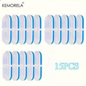 TEMU KEMORELA 10/15개입 [범용 필터] 애완동물 급수기 필터 - 엘리먼트 고양이 급수기 물 필터, 다중 여과 시스템, 애완동물 물 디스펜서 교체 필터, 대부분의 애완동물 물 디스펜서 및 고양이 급수 그릇에 적합