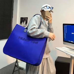 TEMU 패셔너블한 펠트 토트백, 