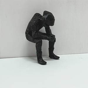 TEMU 1개 앉는 레이서 피규어, E스포츠 데스크탑 장식용 레이싱 조각상. 스타일 A (자동차 레이서) / 스타일 B ( 레이서)로 제공. E스포츠 컴퓨터 케이스, 디스플레이 랙 및 책상 모서리에 적합