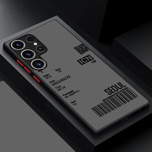 TEMU 폰 케이스: 갤럭시 S25 S24 울트라 FE S10 S20 S22 플러스 S23 울트라 S9 S21 5G S25 플러스용 항공기 번호 케이스 커버