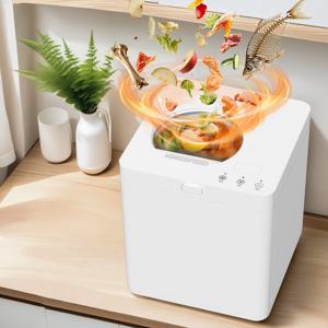 TEMU 대용량 AI 스마트 미니 2.5L 가정용 음식물 처리기 분쇄기 건조분쇄 자동세척