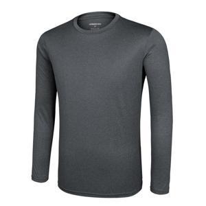 TEMU 남성 멜란지 긴팔 라운드 티셔츠 레귤러핏 맨라이프(SI42LT019M)