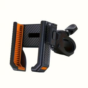 TEMU 업그레이드된 자전거 휴대폰 거치대 - 퀵 릴리스, 360도 회전, 폭 11.43-17.78cm 스마트폰 호환, 내구성 좋은 ABS 소재