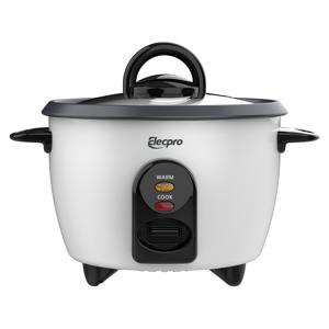 TEMU Elecpro 논스틱 미니 밥솥 3컵 (미작쌀) 1.5L 용량, 찜기 바구니 포함, 식품 등급 분리형 논스틱 내솥, 자동 보온 기능, 공간 절약형 디자인, 수프, 통곡물, 오트밀 죽 조리에 적합|밥솥