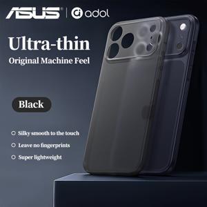 TEMU 휴대폰 케이스 - ASUS 업그레이드 풀 렌즈 보호 휴대폰 케이스 슬림 디자인 아이폰 17 Pro Max 케이스 초박형 케이스 0.3mm [케이스리스 느낌] 마트 소프트 케이스 카메라 보호 아이폰 17 Pro 반투명 프로스트 오렌지 고급 보호