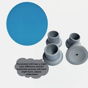 TEMU 5개 욕실 의자 보호 커버, 사선 스툴 발판 4개 및 원형 EVA 쿠션 포함, 28.5Cm/11.22In, 샤워 원형 좌석 쿠션, 안정적이고 부드러운 폼 쿠션, 장애인용 좌석에 적합