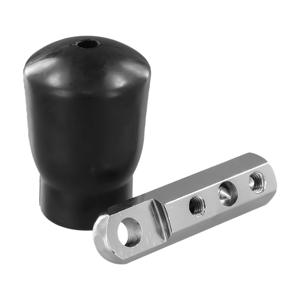 TEMU 헬스장 풀리 머신 케이블 커넥터 6.5 x 4.5cm 스테인리스 스틸 및 나일론 터미널, 5-6mm 와이어 로프용