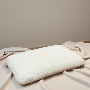TEMU 천연 라텍스 빵 베개, 높은 탄성 및 지지력, 라텍스 베개, 침실 침구 성인 베개, 경추 지지 베개, 부드럽고 Q 탄성, 이중 레이어 세탁기 사용 가능 베갯잇 포함, 통기성 좋고 답답하지 않음