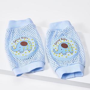 TEMU 남아용 양말, 신생아 무릎 보호대, 유아용 낙상 방지 기는 동작용 보호 장비, 만화 동물 디자인 아동용 메쉬 무릎 보호대, 봄 여름용 통기성 제품