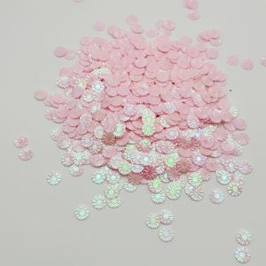 TEMU 2000개 핑크 꽃 컨페티 PVC 시퀸 웨딩, 크리스마스 장식, DIY 네일 아트, 파티 용품, 샤워, 브라이덜 샤워, 공예, 파티용 PVC 꽃 시퀸 컨페티