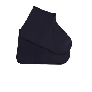 TEMU 방수 신발 커버, 미끄럼 방지 밑창이 있는 재사용 가능한 휴대용 레인 부츠 커버, 일상적인 통근 및 야외 활동에 적합