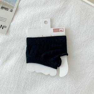 TEMU 3켤레 여성용 반토끼 양말, 보이지 않는 발가락 커버 양말, 통기성 앞발 양말, 슬리퍼, 샌들, 하이힐에 적합