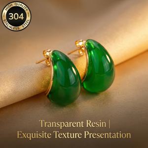TEMU 304304 스테인리스 스틸 저자극성 귀걸이 - 발렌타인데이, 결혼식, 생일을 위한 다용도 그리고 그녀를 위한 완벽한 선물