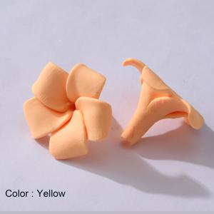 TEMU 하와이안 주얼리 폴리머 클레이 푸아케니케니 플라워 비즈 참 DIY 여성용 귀걸이 신부 액세서리, 9개 세트, 크리스마스 선물