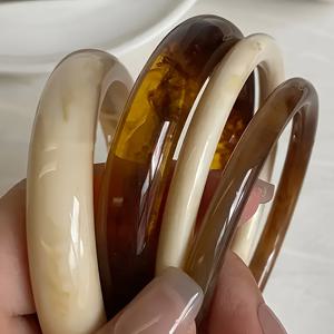 TEMU 4개 패션 디자인 여성 팔찌 세트, 레트로 엘레강스 스타일, 데일리 다용도 캐주얼 웨어 주얼리