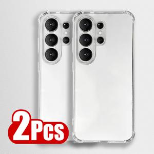 TEMU 휴대폰 케이스: 2개 TPU 투명 휴대폰 케이스, 삼성 갤럭시 S26 S26 플러스 S26 울트라, S25 S24 S23 S22 S21 A13 A14 A15 A16 A17 A52 A53 A54 A25 A35 A55 A26 A36 A56 호환