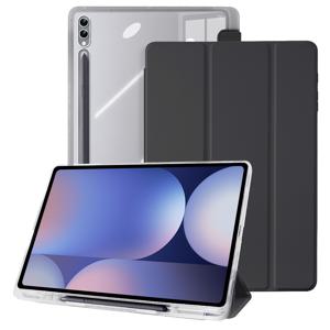 TEMU DANYCASE 삼성 갤럭시 탭 S10 FE+ 13.1인치 | S9 FE 플러스 S9 플러스 S10 플러스 12.4인치 | S7 플러스 S7 FE S8 플러스 12.4인치 | 삼단 폴드 | 투명 아크릴 케이스