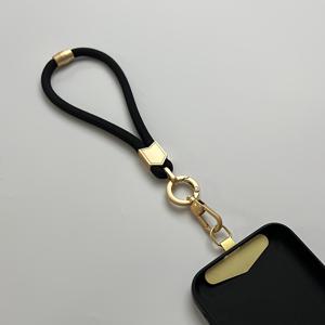 TEMU 하이패션 휴대폰 손목 스트랩, 7mm 두께의 튼튼한 펜던트, 초박형 메탈 심 포함, 도난 방지 안전 로프