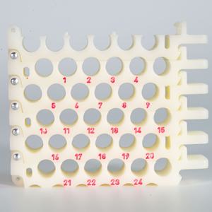 TEMU KYJ-64 플라스틱 케이블 정리기, 효율적인 케이블 관리를 위한 맞물림 구멍 포함